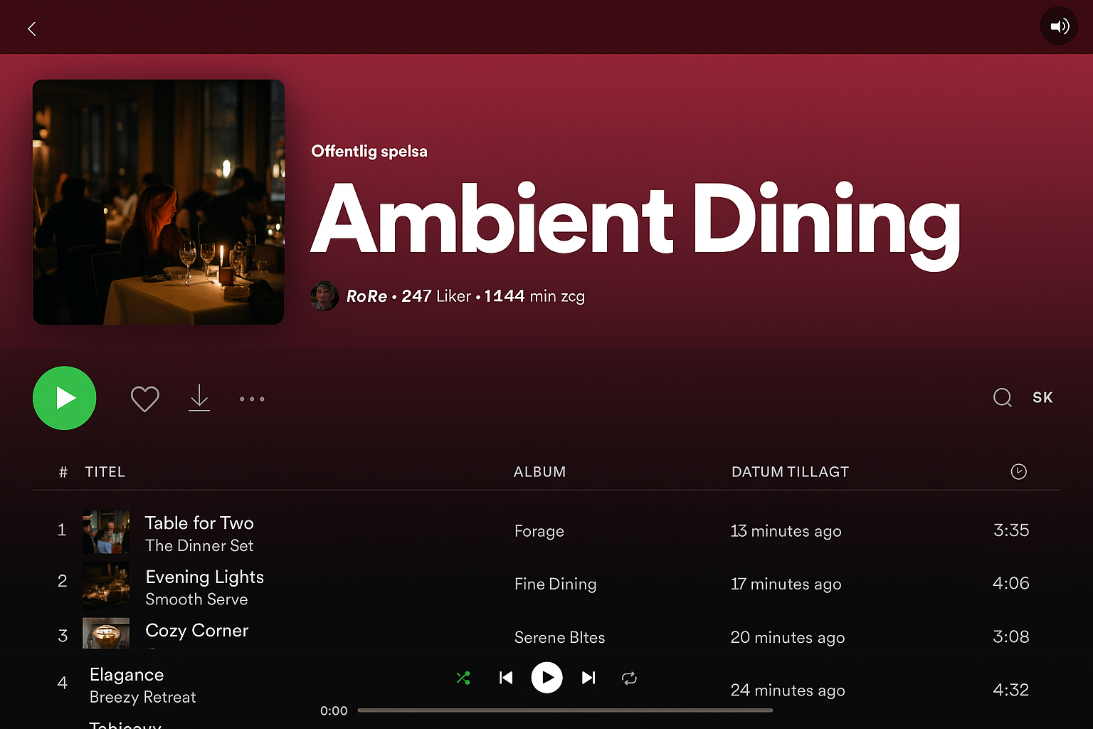 Music & Playlist Curation